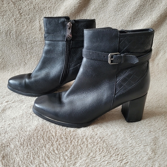 Blondo black block heel waterproof ankle boots size 8 - Picture 5 of 11